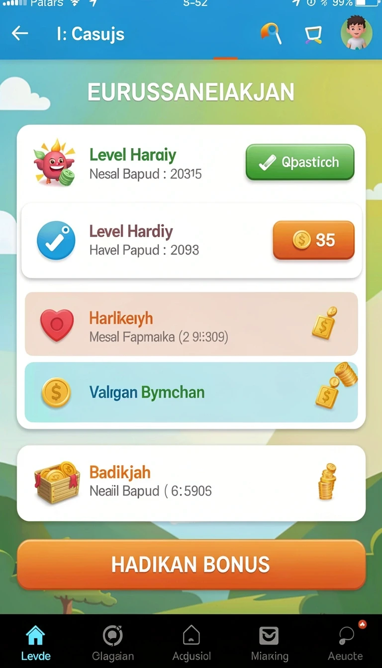 Tampilan utama aplikasi Download maxseru APK untuk Android yang intuitif dan efisien.